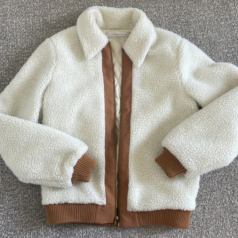 Simone Faux Fur Jacket in Ivory
Lovers and Friends